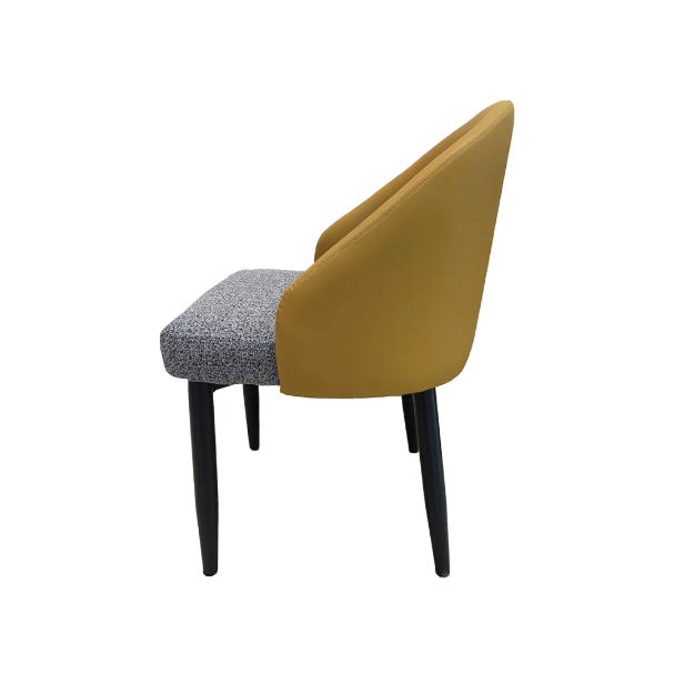 Jilphar Furniture Modern Dining Chair with Metal legs   JP1515D