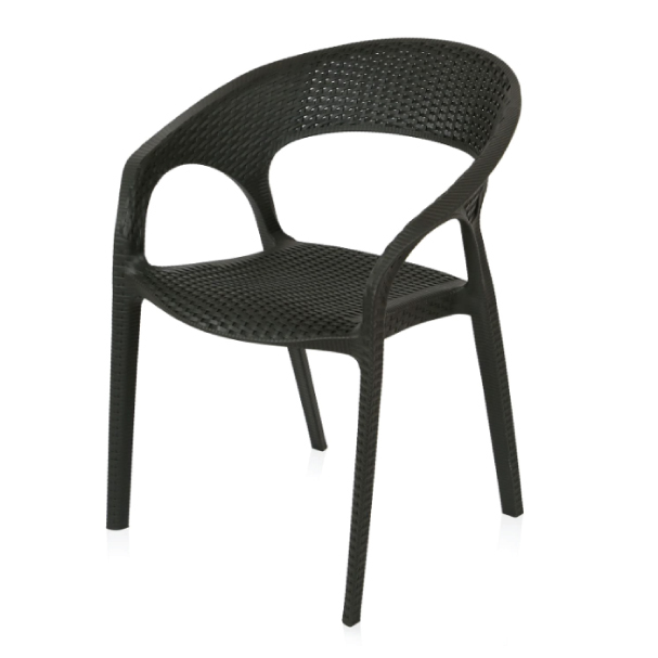 Jilphar Furniture Stackable Rattan Plastic Indoor/Outdoor  Chair JP1516A