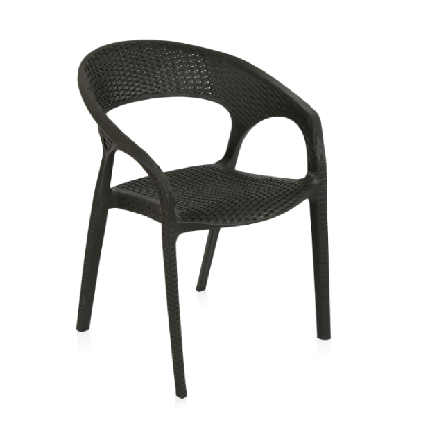 Jilphar Furniture Stackable Rattan Plastic Indoor/Outdoor  Chair JP1516A