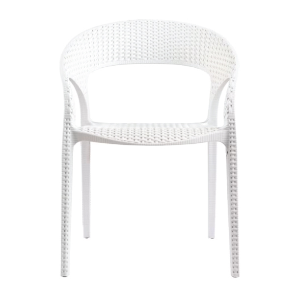 Jilphar Furniture Stackable Rattan Plastic Indoor/Outdoor  Chair JP1516B