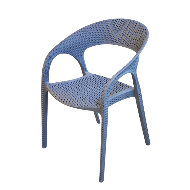 Jilphar Furniture Stackable Rattan Plastic Indoor/Outdoor  Chair JP1516C