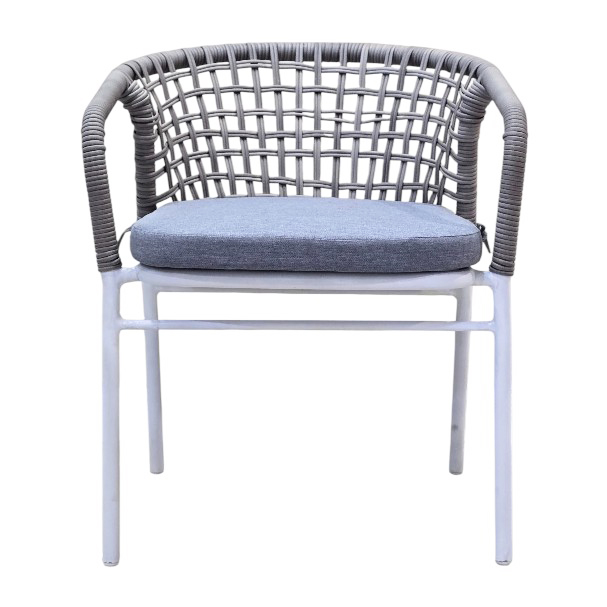Jilphar Furniture Modern Woven Rope Outdoor Rattan Chair with Cushion JP1544