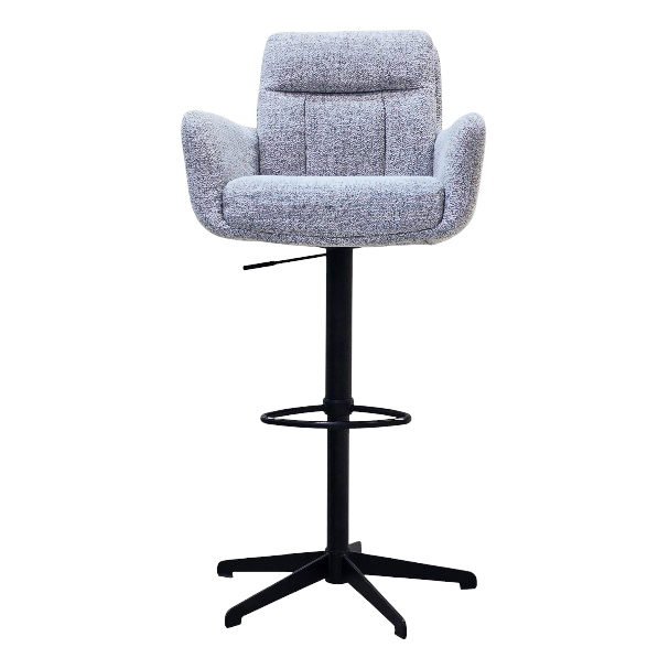 Jilphar Furniture Modern Height-Adjustable Bar Chair with Armrests and Footrest JP1547