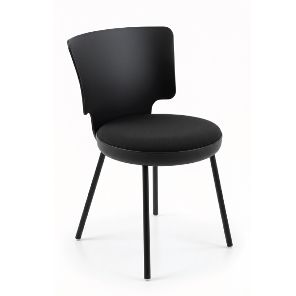 Jilphar Furniture Contemporary Black Dining Chair JP1565A