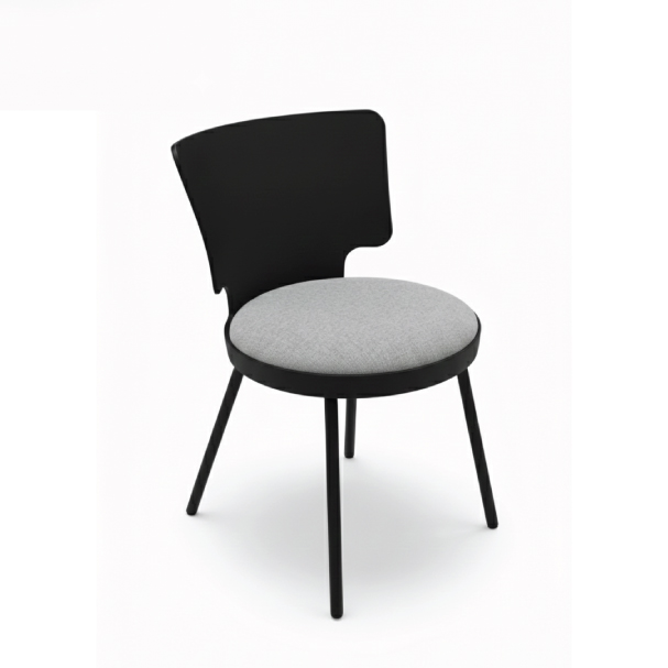 Jilphar Furniture Contemporary Black Dining Chair JP1565A