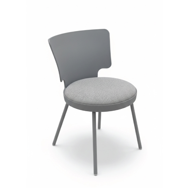 Jilphar Furniture Contemporary Grey Dining Chair JP1565C