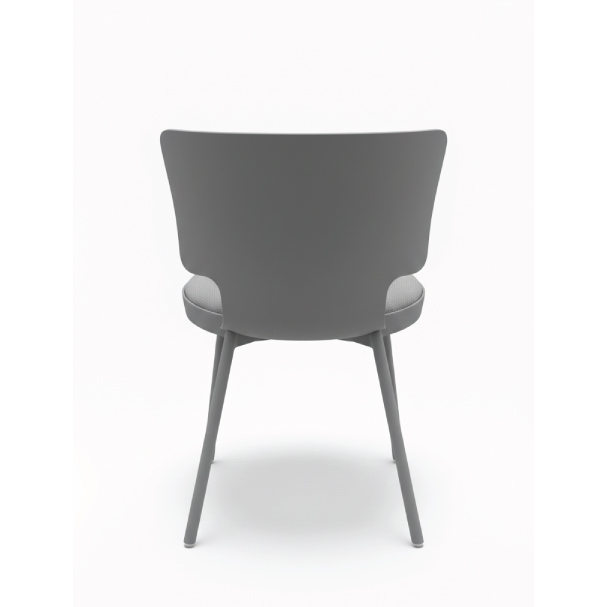 Jilphar Furniture Contemporary Grey Dining Chair JP1565C