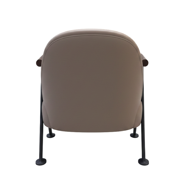 Jilphar Furniture Modern Industrial Armchair Light Brown JP1571B