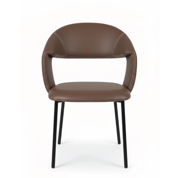 Jilphar Furniture Curved Leather Chair JP1574