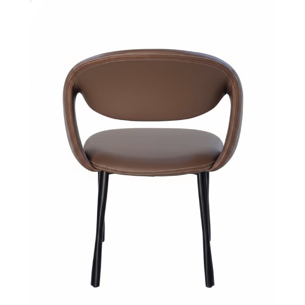 Jilphar Furniture Curved Leather Chair JP1574
