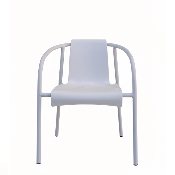 Jilphar Furniture Contemporary White Dining Chair JP1580B