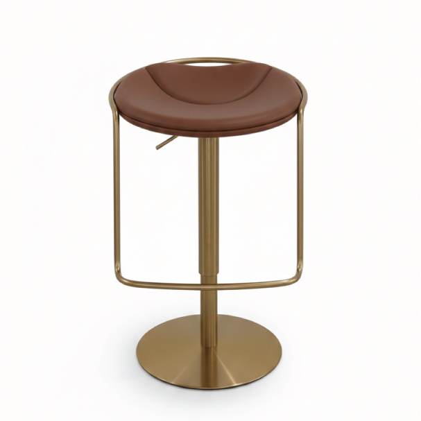 Jilphar Furniture Luxury Backless Swivel Bar Stool JP1599