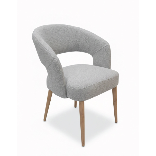 Jilphar Furniture Aesthetic Curved Back Dining Chair JP1614