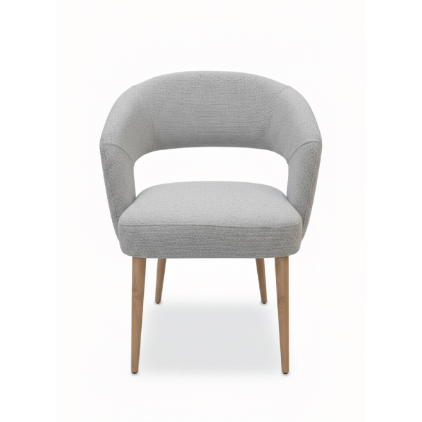 Jilphar Furniture Aesthetic Curved Back Dining Chair JP1614