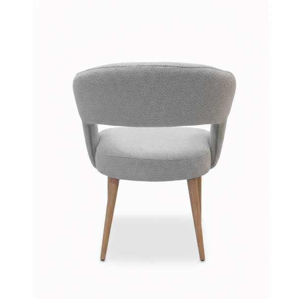 Jilphar Furniture Aesthetic Curved Back Dining Chair JP1614