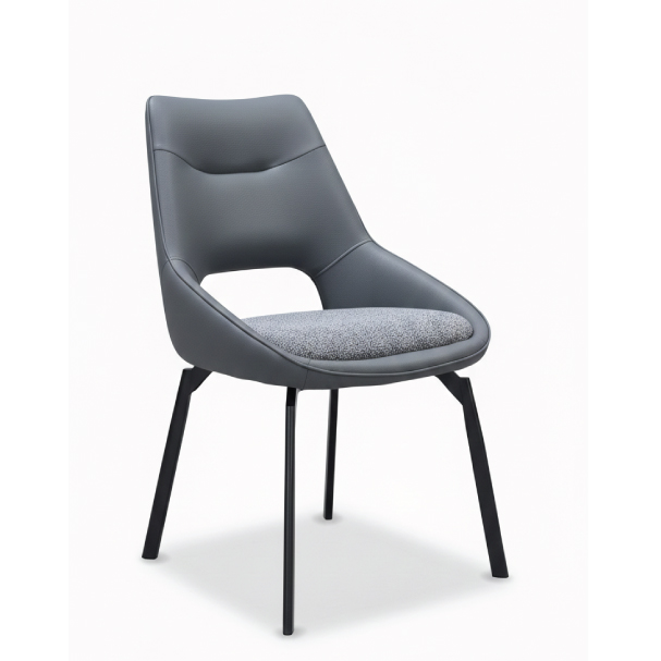 Jilphar Furniture Modern Geometric Dining Chair JP1630B
