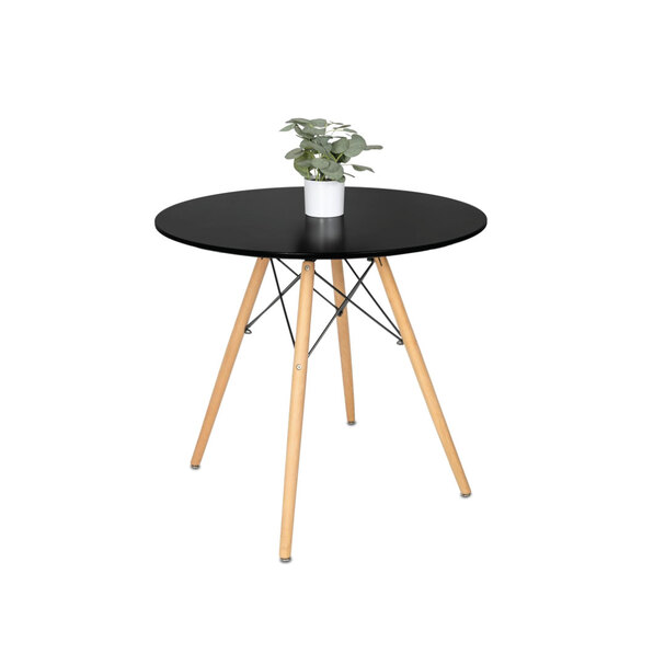 Jilphar Furniture Round Glossy Table JP2004A