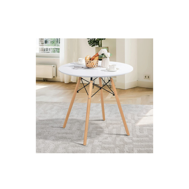 Jilphar Furniture Round Glossy Table JP2005B