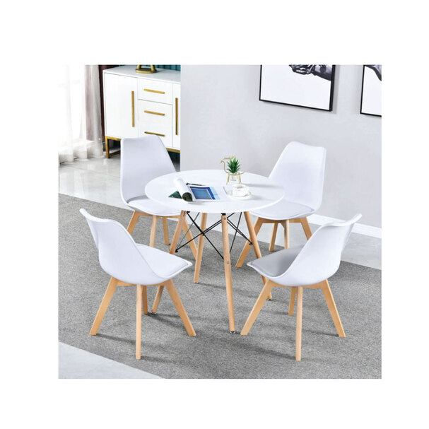Jilphar Furniture Round Glossy Table JP2005B
