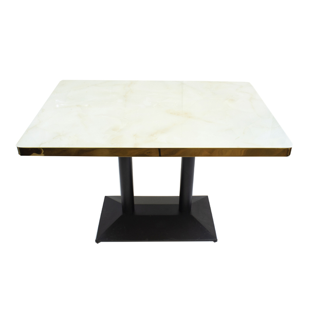 Jilphar Furniture MDF with Tempered Glass Tabletop JP2114