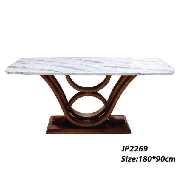 Jilphar Furniture Modern Elegant Marble Dining Table JP2269