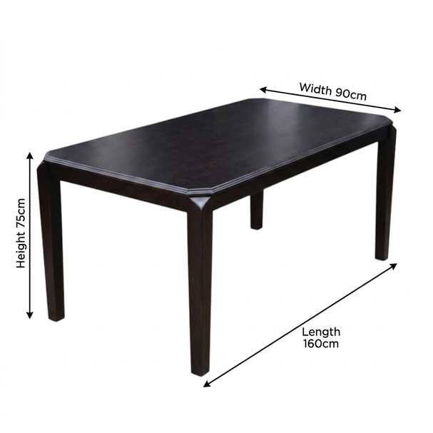 Jilphar Classical Restaurant Dining table 160x90x75 cm JP2322