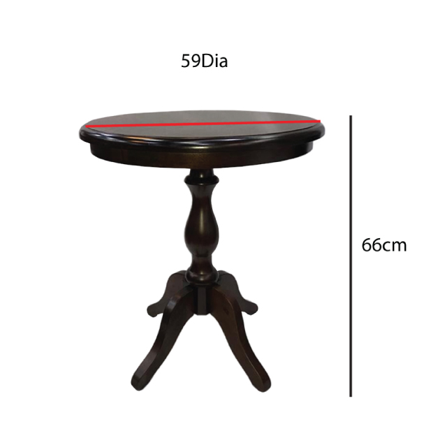 Jilphar Furniture Classic Pedestal Coffee Table JP2356B