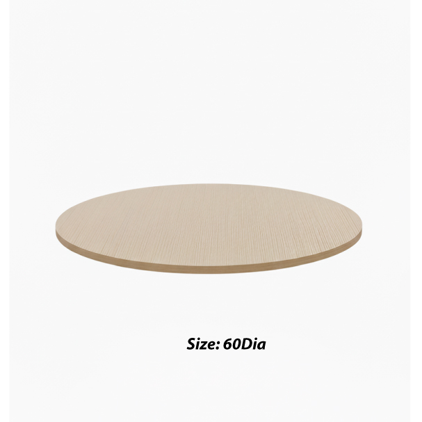 Jilphar Furniture Begonia Wood Grain Sintered Stone Round Tabletop JP2481A