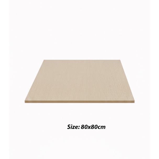 Jilphar Furniture Begonia Wood Grain Sintered Stone Square Tabletop JP2481F