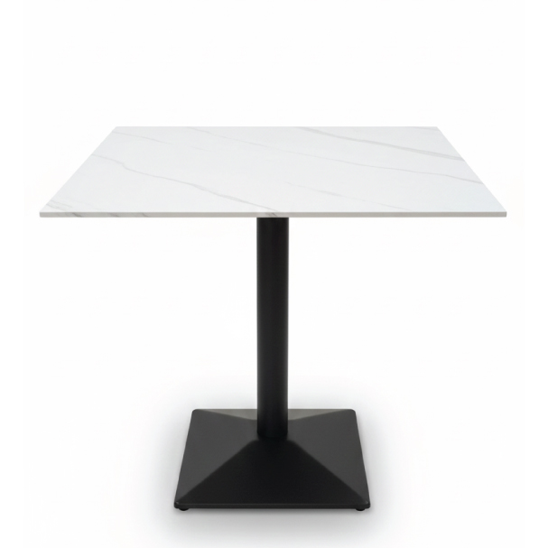 Jilphar Furniture Marble Finish Sintered Stone Square Tabletop JP2484F