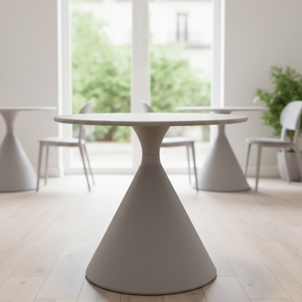 Jilphar Furniture Contemporary Round Table JP2494