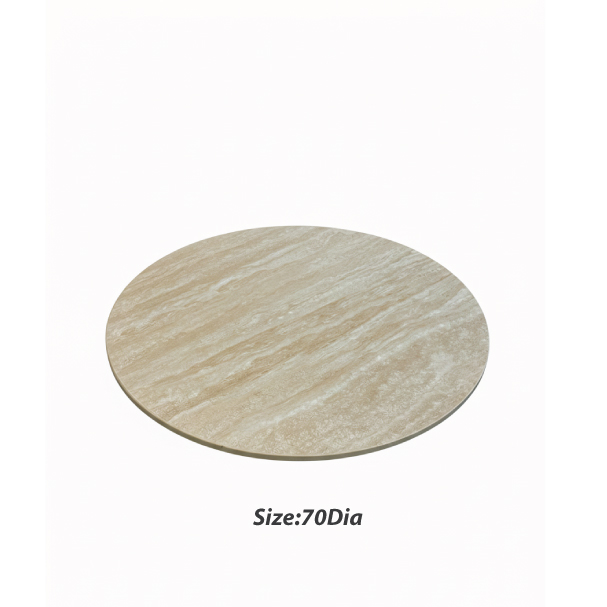 Jilphar Furniture Premium Sintered Stone Round Tabletop JP2495B