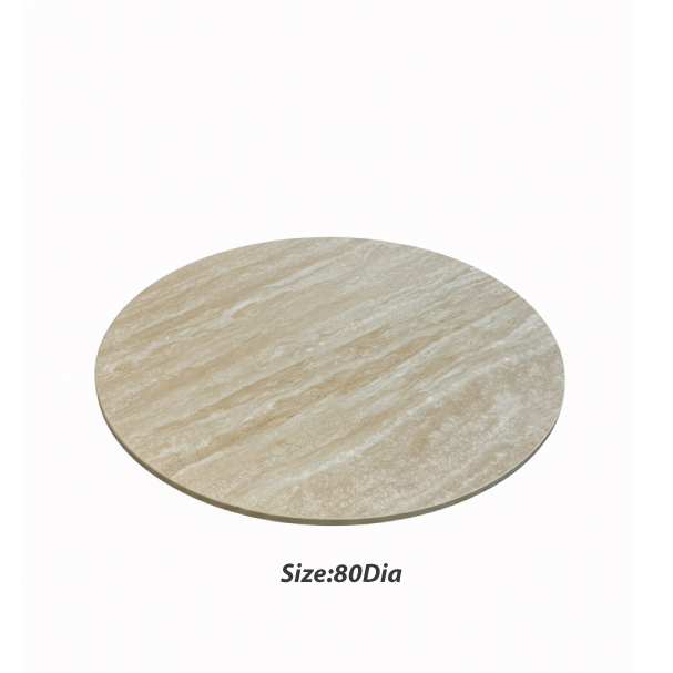 Jilphar Furniture Premium Sintered Stone Round Tabletop JP2495C