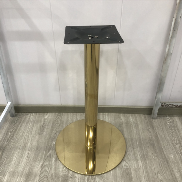Jilphar Furniture Gold Plated Round Table Base JP3012