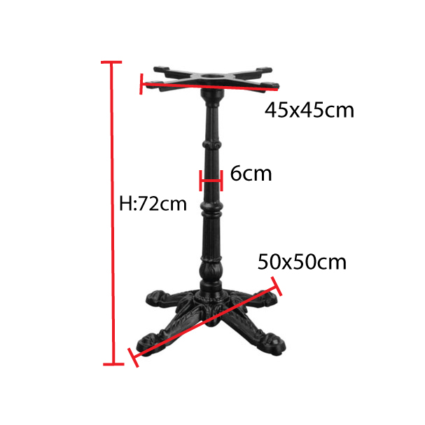 Jilphar Furniture Cast Iron Table Base JP3015