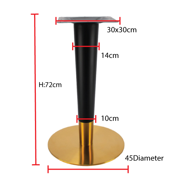 Jilphar Furniture Heavy Duty Table Base JP3040