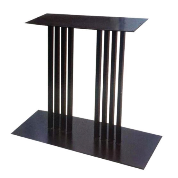 Jilphar Furniture Rectangular Powder Coated Metal  Base JP3051