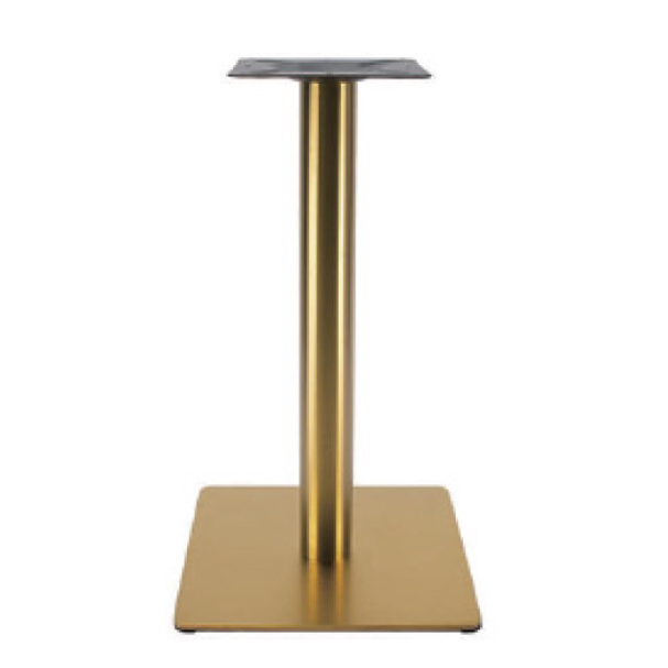 Jilphar Furniture  SS Gold Plated Square Table Base JP3070