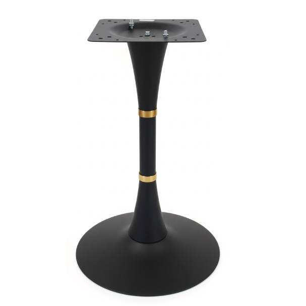 Jilphar Furniture Modern Dual Tone Tulip Style Table Base JP3108