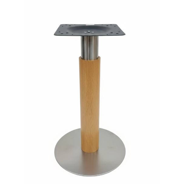 Jilphar Furniture Aesthetic Table Base With Wooden Accent JP3109