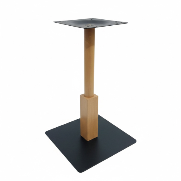 Jilphar Furniture Contemporary Table Base With Wooden Finish JP3114
