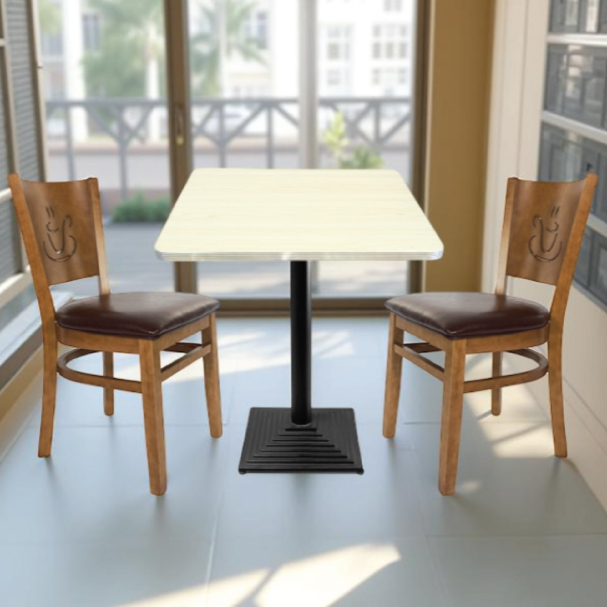 Jilphar Furniture 2+1 Dining  set JP1006/3028-2066-80*80cm