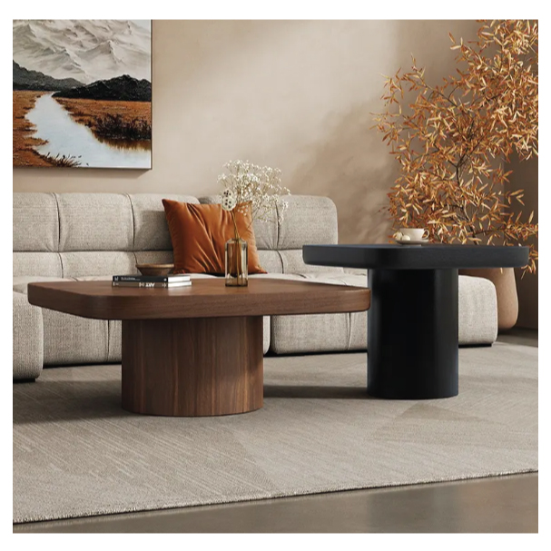Jilphar Furniture Modern Square Coffee Table for Living Room JP4060