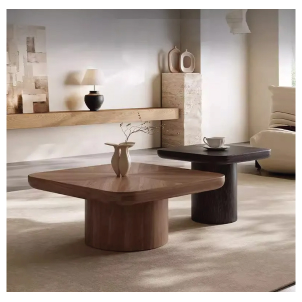 Jilphar Furniture Modern Square Coffee Table for Living Room JP4060