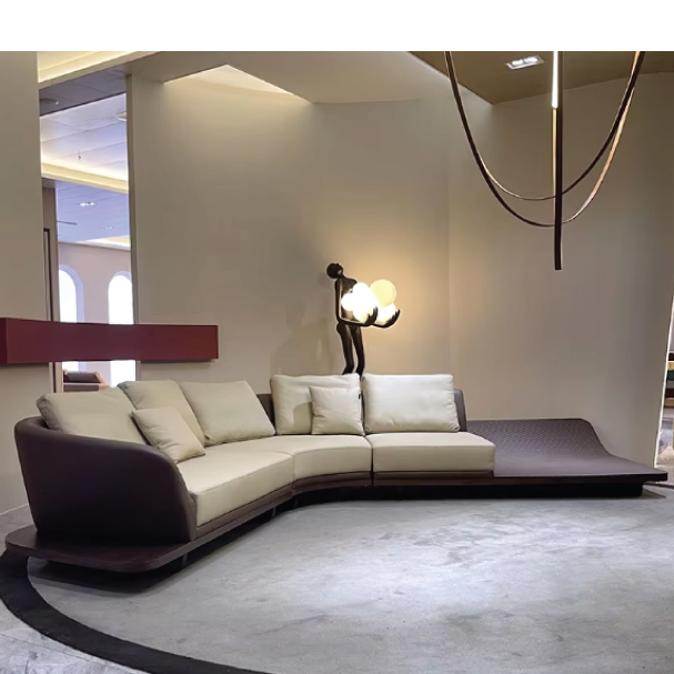 Jilphar Furniture European-Style Modern Corner Sofa Set Rectangle Free Combination for Living Room JP5102