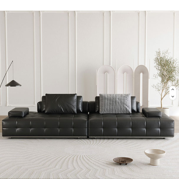 Jilphar Furniture High End Luxury Leather Sofa JP5106 