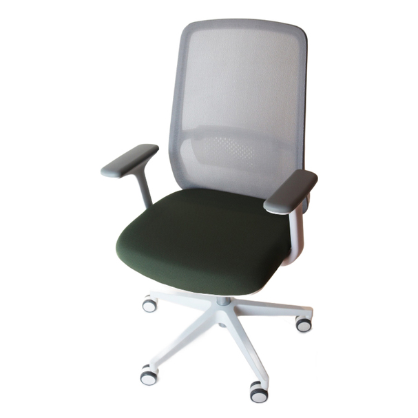 Jilphar Furniture Ergonomic Mesh Fabric Office Chair with Adjustable Armrest JP7016