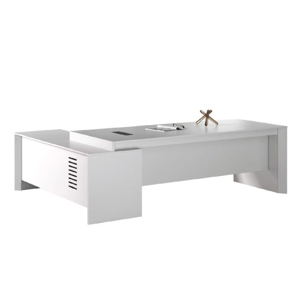 Jilphar Furniture Modern White Executive Manager Desk JP7035