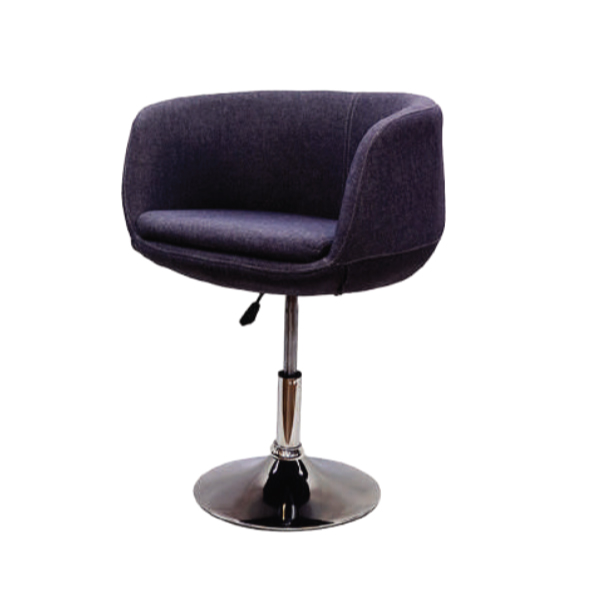 Jilphar Furniture Leisure Bar Stool Elegant Egg Chair Cafe Restaurant Chair Height Adjusted Swivel JP9992B