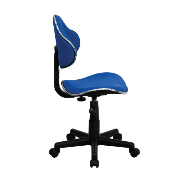 Jilphar Furniture Whitney Blue Fabric Swivel Ergonomic Task Office Chair JP9993